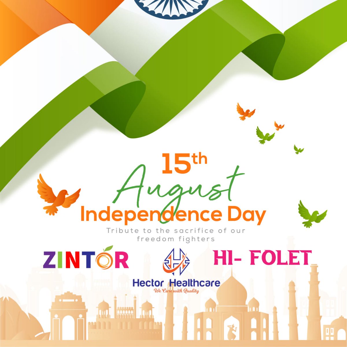 Hector_India's tweet photo. #HappyIndependenceday2022 
#15thAugust #15thAugust2022 
#IndiaAt75
#स्वतंत्रतादिवस #स्वतंत्रता_की_75वीं_वर्षगांठ  #स्वतंत्रता_दिवस_की_हार्दिक_शुभकामनाएं #स्वतंत्रता_दिवस_2022 
#HectorHealthcare #Hector_Healthcare #Zintor #Hifolet #Viztor #HecD #HecLs https://t.co/LFxKvCEmsp