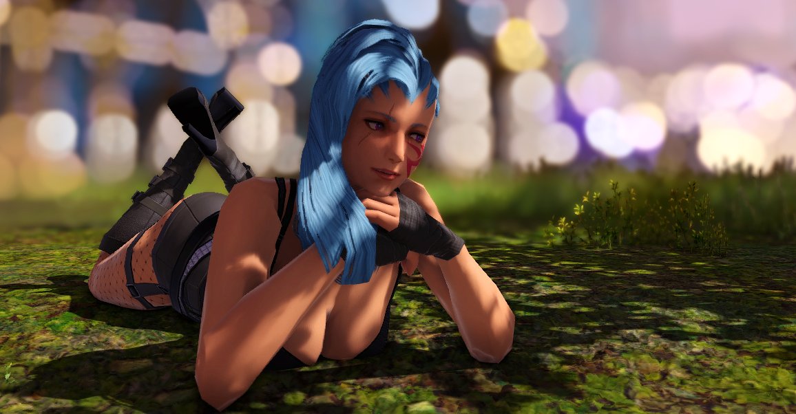 AltsBees's tweet photo. the shorts and fishnets are *kinda* OOC, esp that short. but mmmmmm she hot though https://t.co/f87aHFH4BF