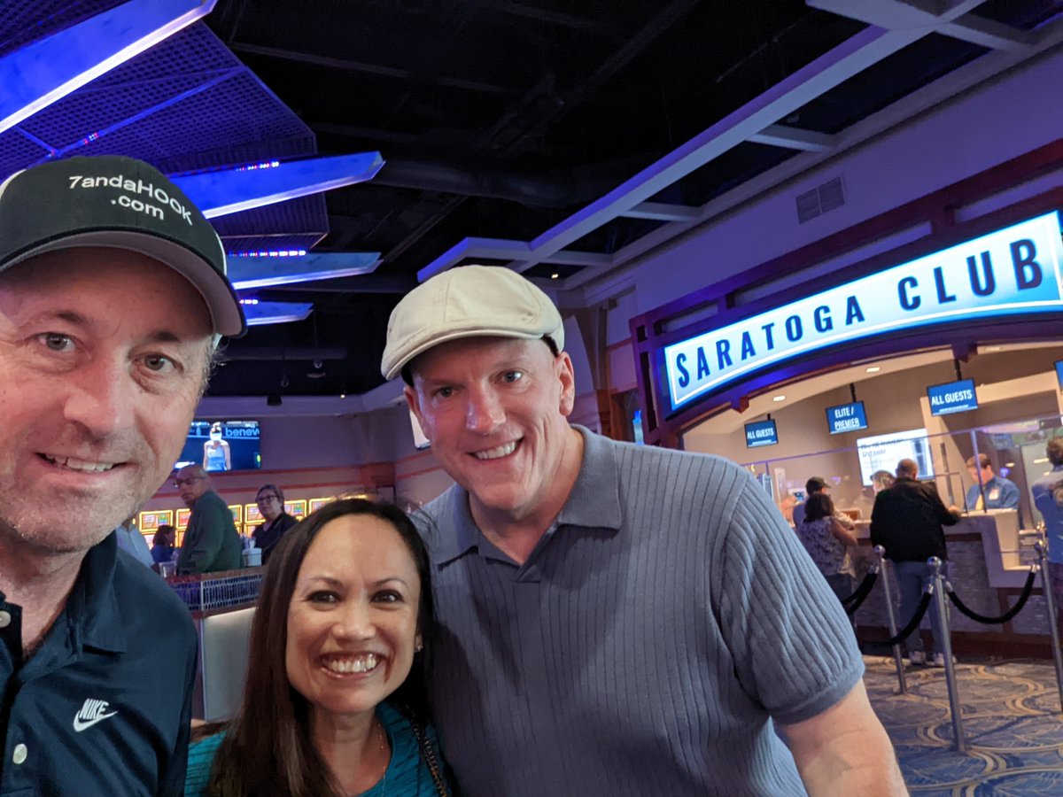7andaHook's tweet photo. #7andaHOOK crew took a road trip to @SaratogaCasino  #SaratogaRaceCourse @TheNYRA and @RiversCasino_NY. #Saratoga #Schenectady #NY #bettingtheponies #SportsGambling https://t.co/qgndqi7k8R