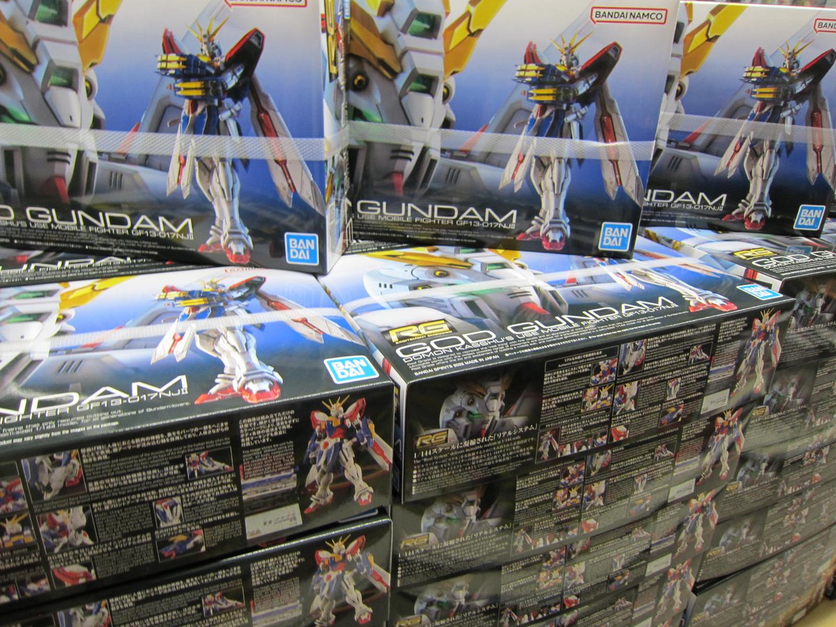 アニメホビー広島県福山市 S Tweet 福山市アニメホビー 8月13日 土 新発売rgゴッドガンダム好評発売中です 22年8月15日時点 まだたくさん店頭在庫あります 8月15日 月 営業時間10 00 19 00 ご来店お待ちしております ガンプラ ガンダム バンダイ 福山