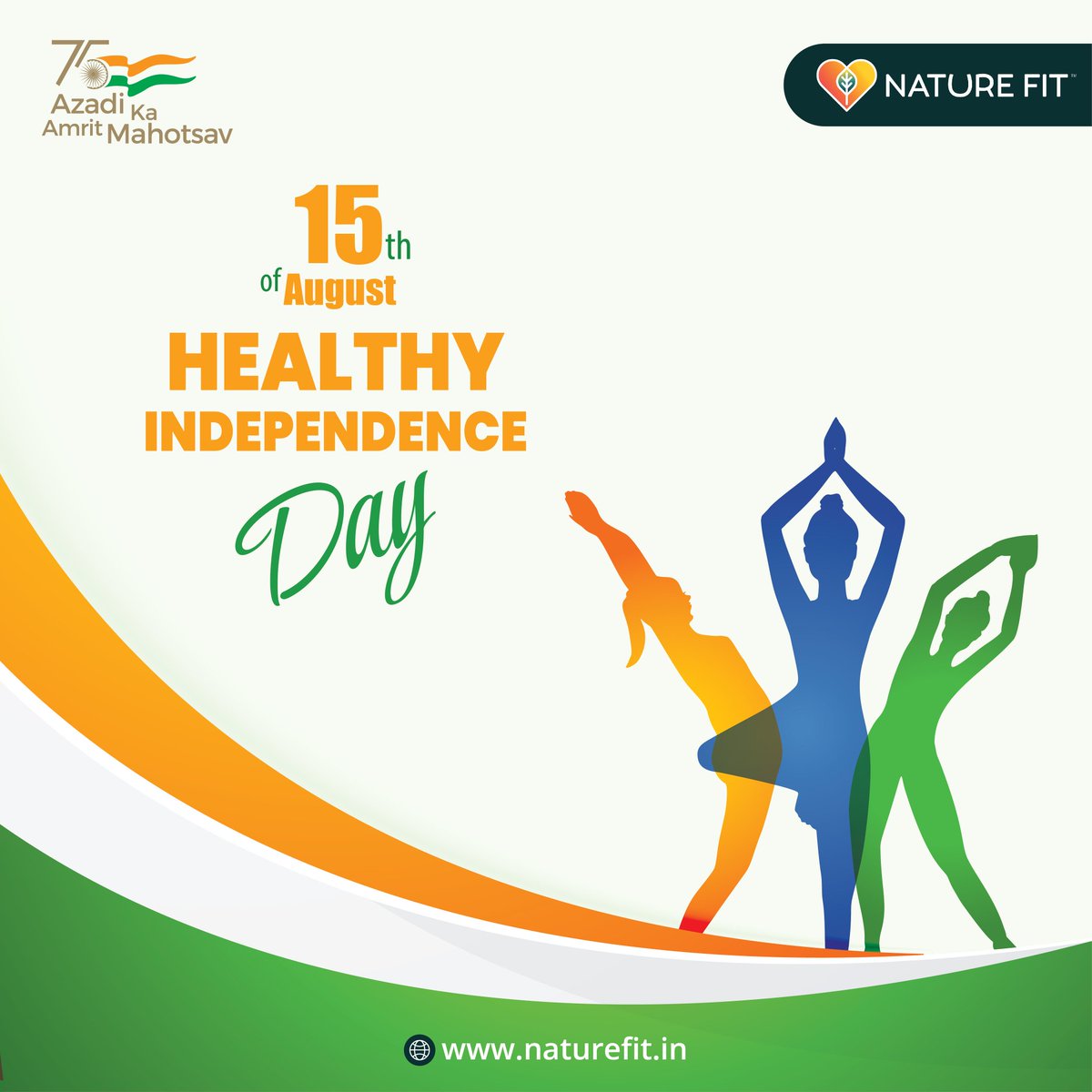 naturefitsocial's tweet photo. We must be thankful to our Motherland for nurturing us and our country for providing us endless opportunities! 

Naturefit wishes you a Happy Independence Day 🇮🇳

#HappyIndependenceDay #HappyIndependenceday2022 #IndiaAt75 #HarGharTiranga #Indianflag #India #explorepage https://t.co/zXMSrmVRH4