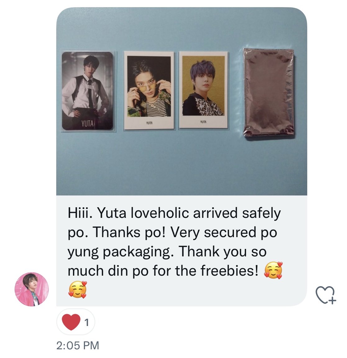 Good day everyone! Last Saturday, I finally got my first customer, and it really went well. I’m so glad that my customer is very approachable. Hoping this kind of interaction to continue! #linofeedback