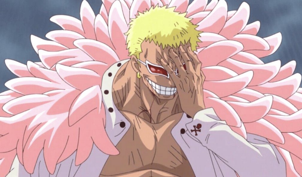 Artur - Library of Ohara on X: Very interesting detail, Oda reveals that  Doflamingo's glasses were actually inspired by Kamen Rider Super 1! More  specifically, Oda drew a picture of Kamen Rider