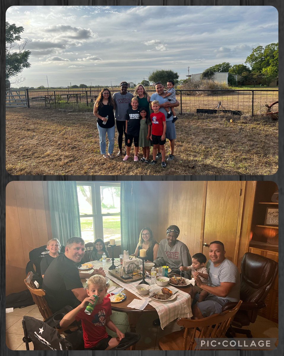 Celebrating the first day of school, a new year, and great friends! Thank you @JTX5252  for the steak dinner! <a href="/DeJanaeG/">DEJANAE</a> <a href="/_JessicaAguilar/">Jessica Aguilar</a> @DanielP8219 <a href="/AshFarris11/">Ashley Farris</a>