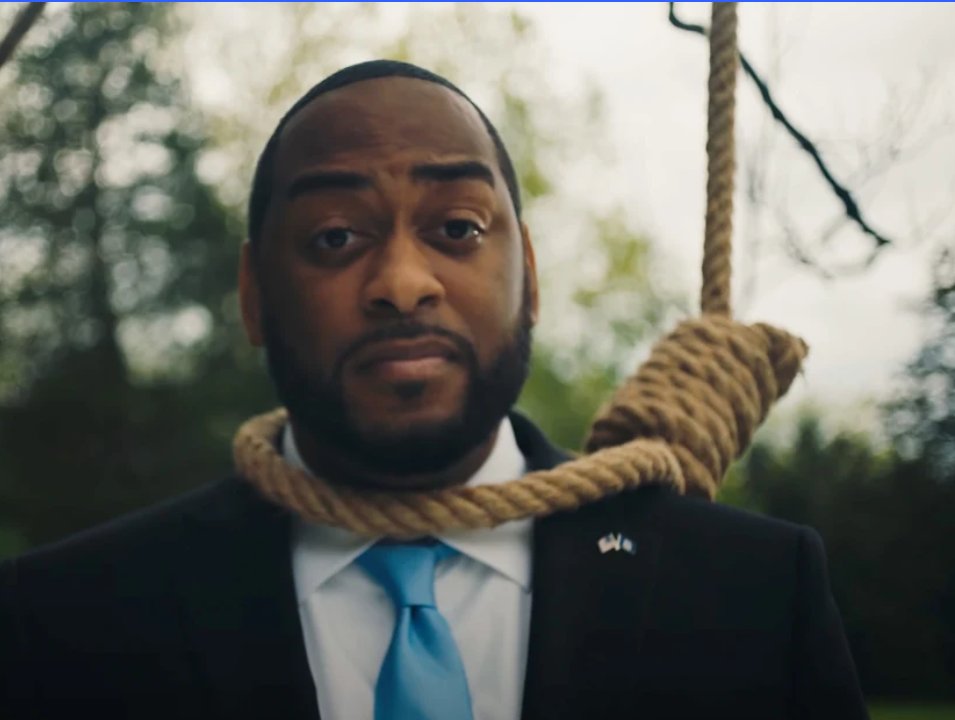 <a href="/RandPaul/">Rand Paul</a> Charles Booker mocked all of those who have died on a rope hanging from a tree just to make political hay... then he paid himself $150K of other people's money donated to his nonprofit. <a href="/Booker4KY/">Charles Booker</a>