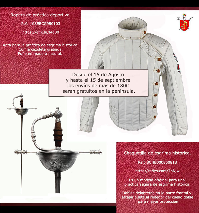 FuduliNico's tweet photo. Desde el 15 de Agosto, hasta el 15 de Septiembre.
Todos los envíos de más de 180€ serán gratuitos en la peninsula.
#fencing #fencer #esgrima #scherma #fechten #espada #sword #epee #longsword #fencinglessons #fencingclass #fencingclub #fencingday #fencinglife #fencingtime https://t.co/I8XDmXcMoc