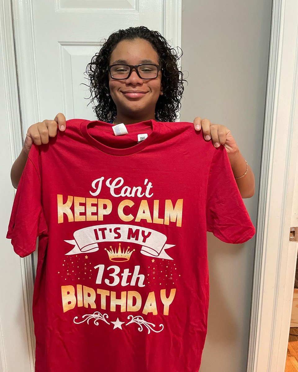🎉 🎊 

We have another TEEN in our home! Happy birthday to the young man who keeps us on our toes. We stay proud of you. We support you and love you forever! Help me wish our intelligent, funny, and talented young man a happy 1️⃣3️⃣th! 

•

May God bless him and protect him.