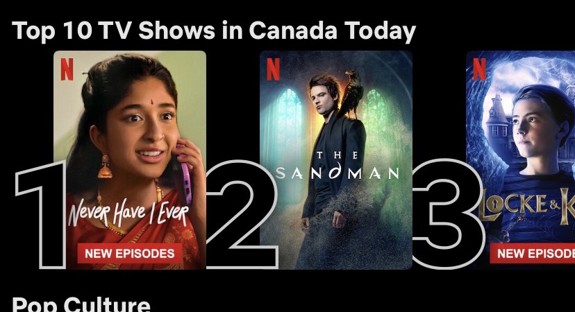 JohnLaRusic's tweet photo. @ramakrishnannn @Netflix_CA Just checked Canada. You are still good. 👍😁 https://t.co/2af2EvzWLD