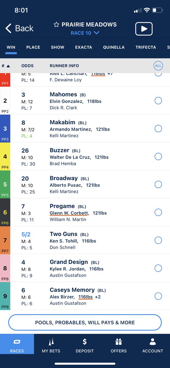 Let’s go 9#!
 <a href="/albirzer/">Alex Birzer</a> <a href="/GustafsonRacing/">Austin Gustafson</a>   <a href="/lanejohnston32/">Lane Johnston</a>  <a href="/prmracing/">Prairie Meadows</a>