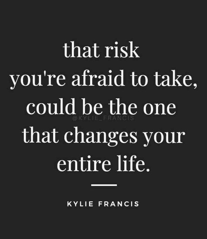Take the risk claim the opportunity #risk #life #opportunity