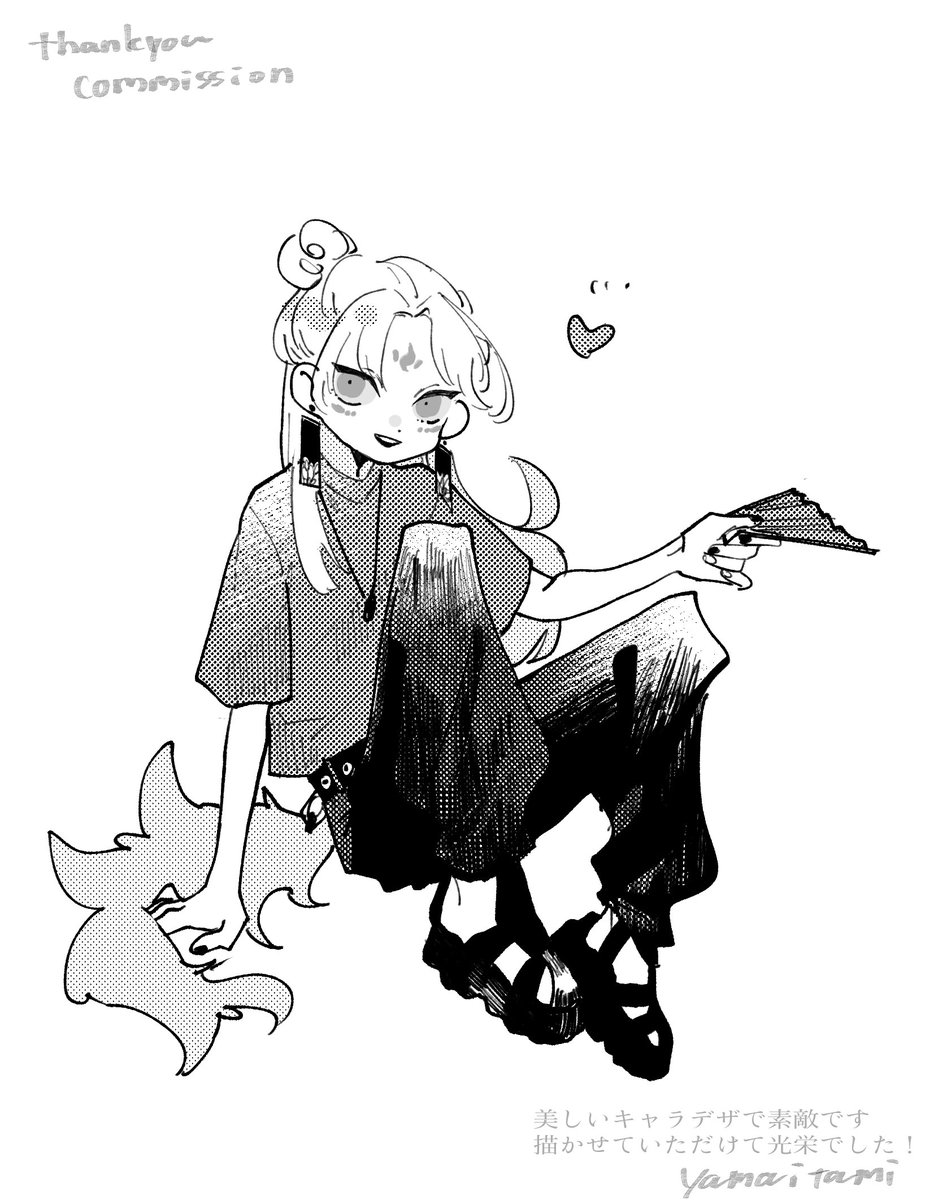 shiyeVT's tweet photo. Very cute extra that yamaitami drew for me! 10/10 would wear this outfit 😊
🎨 @/yamaitami
#ShiyeART https://t.co/bjFjy8a5IK