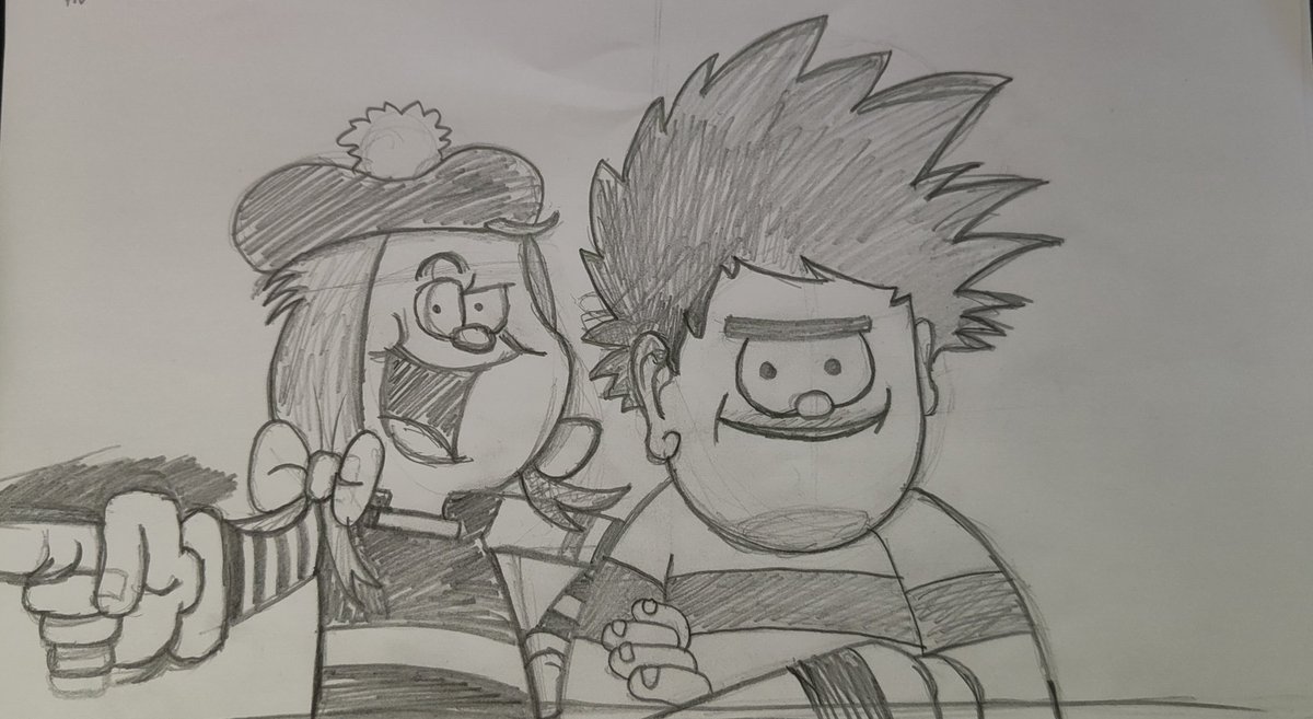 JimOnToast_'s tweet photo. Didn't have an eraser handy but only a sketch , #memories of my grandparents introducing me to #beanocomics and falling in love
Will be sorely missed ๐ x https://t.co/n0TGwnG0NO
