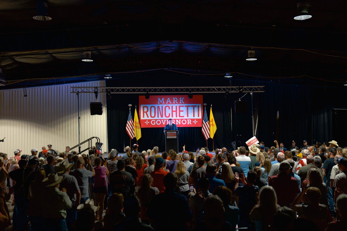 Ron DeSantis (@rondesantis) on Twitter photo New Mexico's future is promising with <a href="/MarkRonchettiNM/">Mark Ronchetti</a> at the helm.
Mark will fight Biden's reckless open border policy, stand for law-and-order, and protect the rights of NM against lockdowns, mandates, & restrictions.
Visit markronchetti.com to donate & make NM free! New Mexico's future is promising with <a href="/MarkRonchettiNM/">Mark Ronchetti</a> at the helm.
Mark will fight Biden's reckless open border policy, stand for law-and-order, and protect the rights of NM against lockdowns, mandates, & restrictions.
Visit markronchetti.com to donate & make NM free!