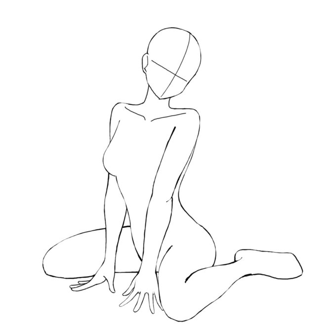 女の子座りのtwitterイラスト検索結果