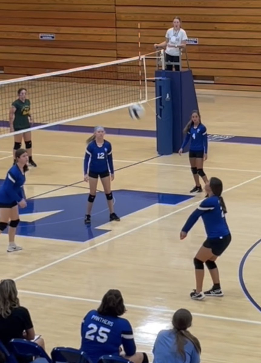 SBPanthers's tweet photo. Our 7/8 girls were in action again today, and they fought hard to take the first 2 sets and pick up their 2nd win of the season! Strong serving lead the way today! Way to go, ladies! https://t.co/LqT0bowvEc