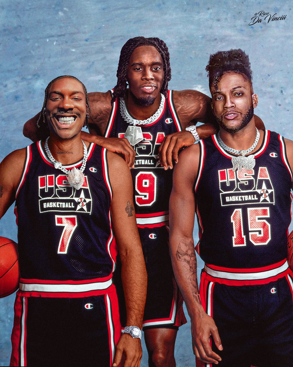 RicoDaVinciii's tweet photo. In honor of BOYS NIGHT, I’ve decided to update my original big 3 artwork I made a couple months back. 🐐

@YourRAGEz @KaiCenat @raycondones https://t.co/5KjJFWVWla