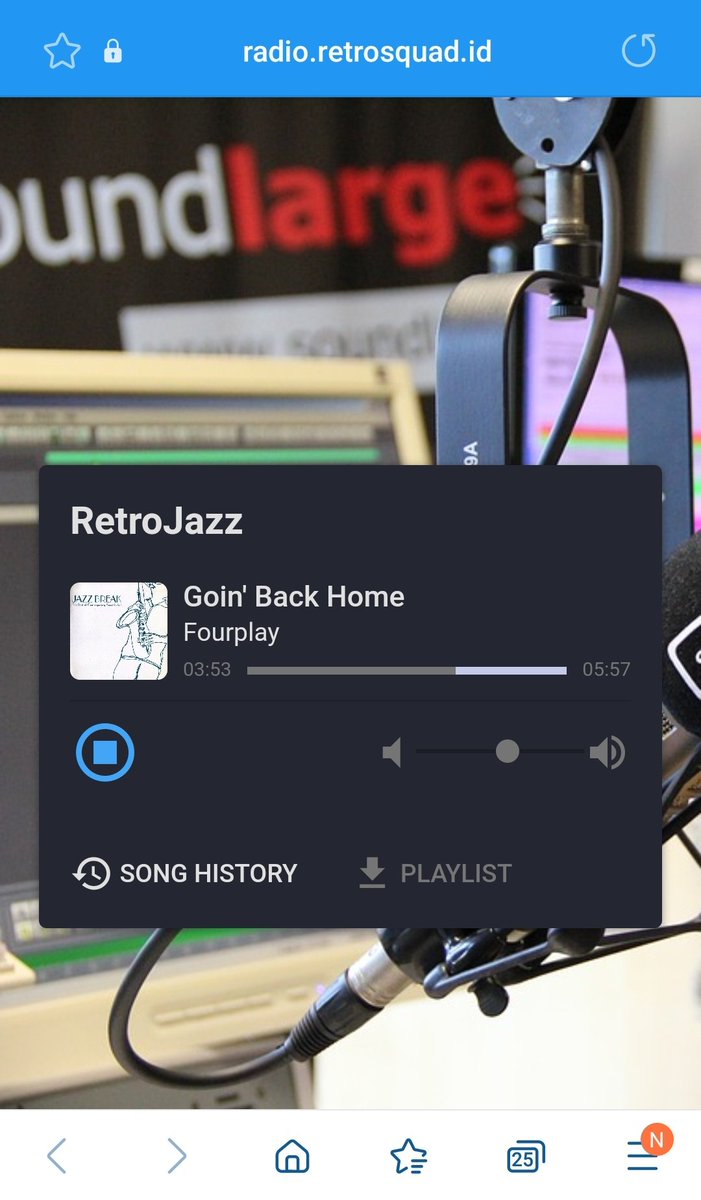 Daniel Irawan (@danieldokter) on Twitter photo Pagi-pagi ngadem ke channel Retro Jazz #RetrosquadRadio <a href="/keceguaranteed/">retrosquad.keceguaranteed</a>. 
Smooth Jazz dose to start the day, back in the blanket 😄
Listen here: radio.retrosquad.id/public/retroja… Pagi-pagi ngadem ke channel Retro Jazz #RetrosquadRadio <a href="/keceguaranteed/">retrosquad.keceguaranteed</a>. 
Smooth Jazz dose to start the day, back in the blanket 😄
Listen here: radio.retrosquad.id/public/retroja…