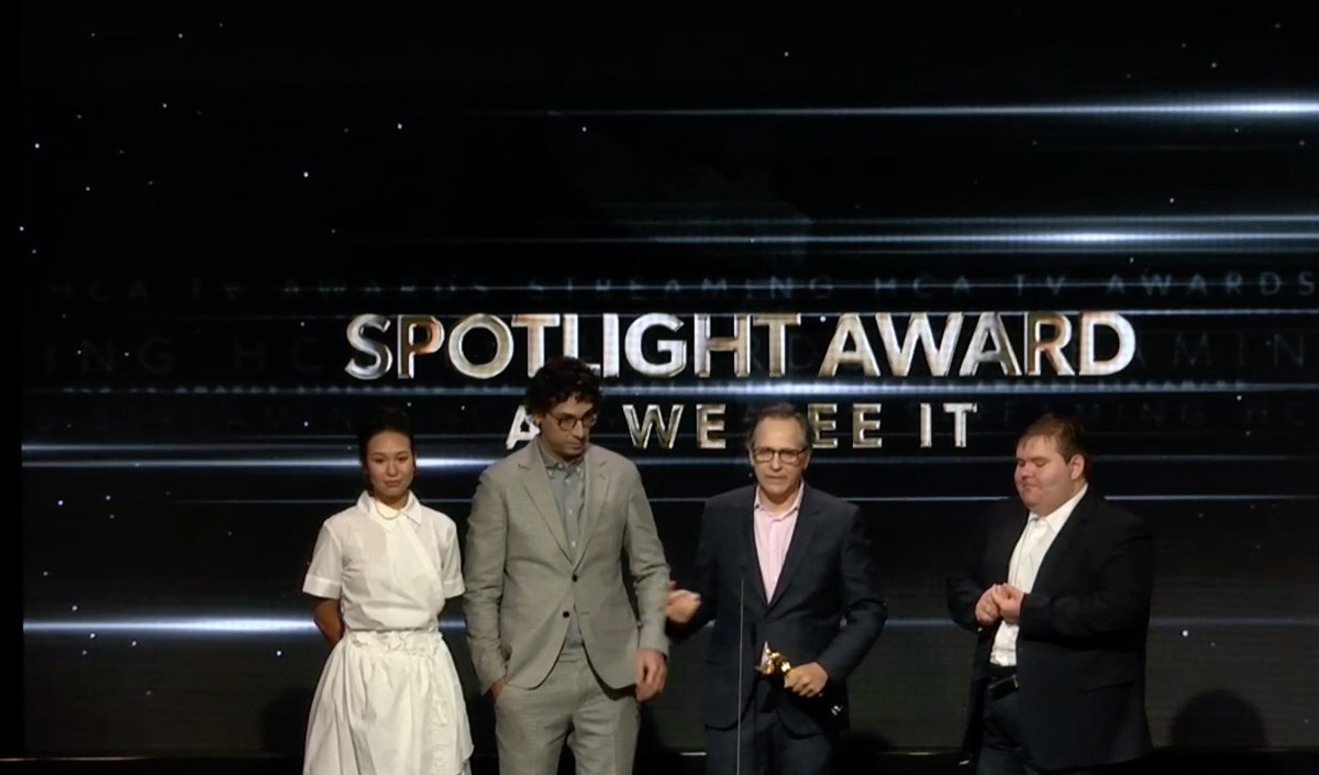 The Astra Awards (@theastraawards) on Twitter photo āAs We See Itā wins for Spotlight award at the 2nd Annual Hollywood Critics Association Television Awards.
Watch the full #HCATVAwards ceremony here: 
youtube.com/watch?v=6yqhAEā¦
Follow us on socials:
Instagram/Facebook: @HollywoodCriticsAssociation
Ā #HollywoodCriticsAssociation āAs We See Itā wins for Spotlight award at the 2nd Annual Hollywood Critics Association Television Awards.
Watch the full #HCATVAwards ceremony here: 
youtube.com/watch?v=6yqhAEā¦
Follow us on socials:
Instagram/Facebook: @HollywoodCriticsAssociation
Ā #HollywoodCriticsAssociation
