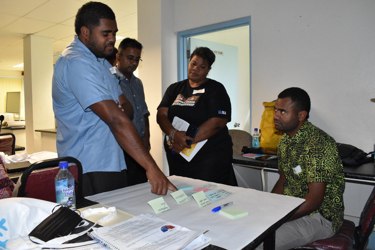 FJMETservice's tweet photo. @FJMETservice is currently training key national disaster management stakeholders to understand & correctly interpret seasonal & sub-seasonal scale extreme rainfall & impact information in the #EARWatch bulletin in order to be able to effectively disseminate it to communities. https://t.co/9m4zE7pshq