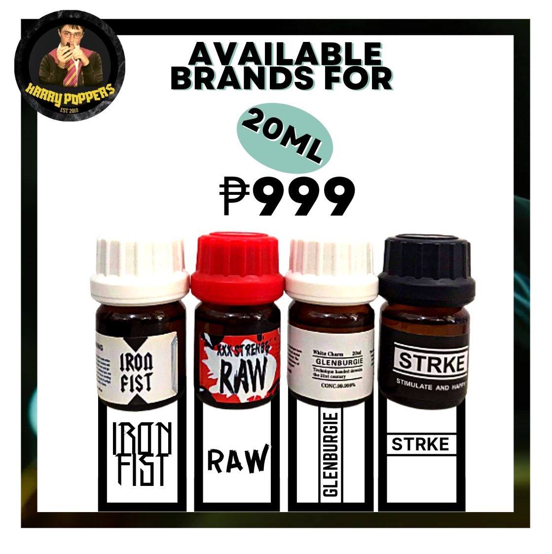 blåhval ved siden af Opmuntring Harry Poppers™️ on Twitter: "RAW✔️ STRIKE✔️ IRONFIST✔️ GLENBURGIE✔️ 20 ml  bottles is now available‼️ Dm now for orders #harrypoppers #popperbate  https://t.co/muC6dwVVIu" / Twitter