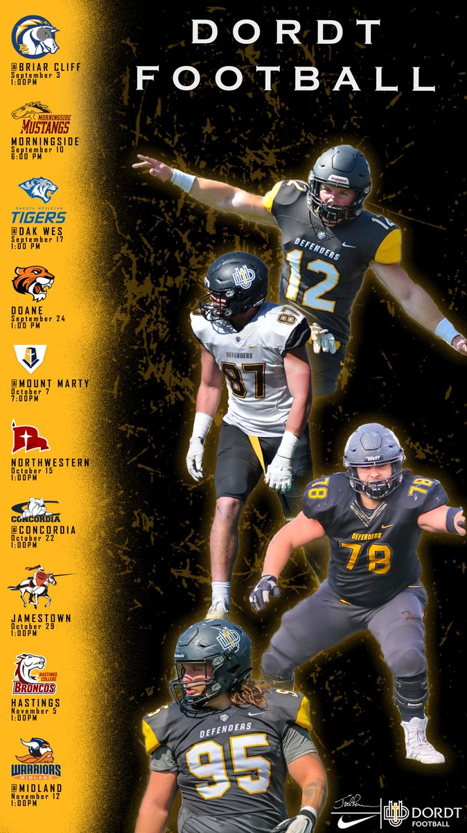 DordtFB's tweet photo. 20 days to kickoff. #DefenderWay https://t.co/ptBJXwMmi9