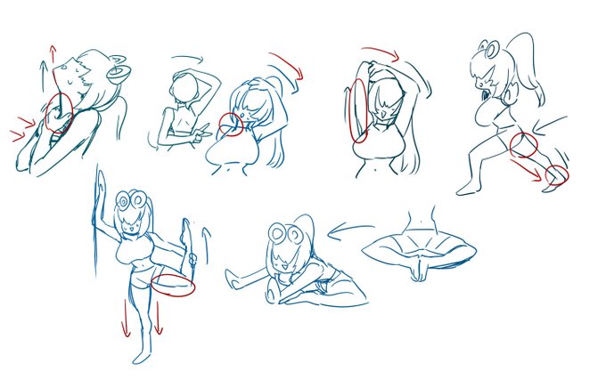 月わにさんの ストレッチ♪ 