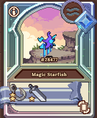 TheBeaveDFK's tweet photo. #Defikingdoms #dfkpet Giveaway!
I have always done things 5 min later than my brother @CryptoHellNBack 
So here's #one for the late-night crowd. 
#magicstarfish Total of 4 winners.
Giveaway ends 9:30pm Pacific Standard.
There's only 112 in the game. 😁 https://t.co/olsM2FeK4J