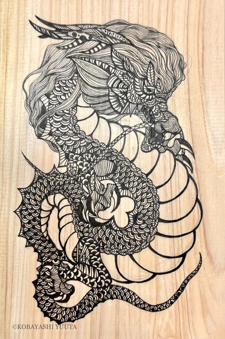 あとは着色のみ。#小林優太#栃木県#画家#絵画#絵 