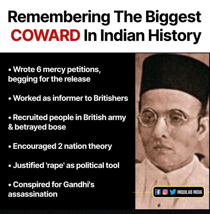 Anti_CAA_23's tweet photo. Truth never Perishes💯👍

#Joker_Savarkar https://t.co/6tb384UPEa