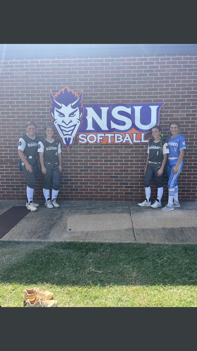 KaylieShirley's tweet photo. Thanks @DonaldgPickett @s_lex23 @The_MARR11 Coaches for putting on a great camp today!! Ready for the next @NSUDemonsSB camp. https://t.co/NnPgRhWs5I