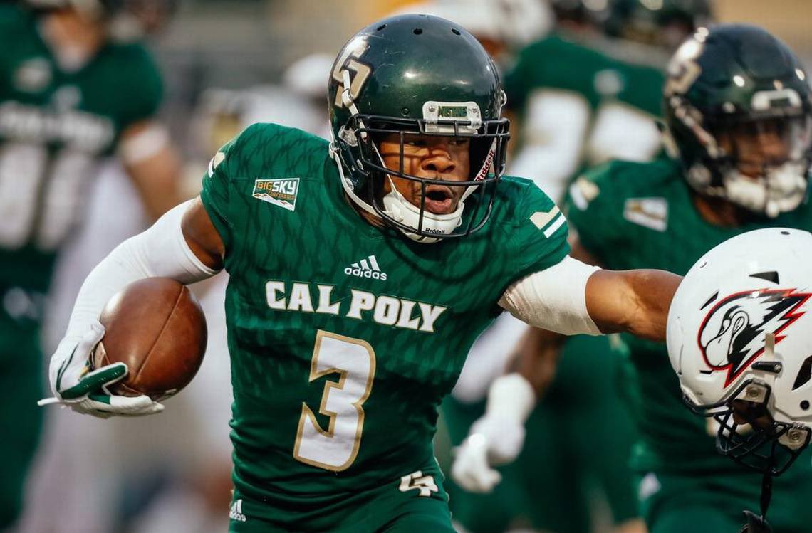 After a great conversation with <a href="/grim_latef/">Latef Grim</a> I’m blessed to say i’ve been offered a full scholarship to Cal Poly! <a href="/calpolyfootball/">Cal Poly Football</a> <a href="/CoachBBaldwin/">Beau Baldwin</a> <a href="/BrandonHuffman/">Brandon Huffman</a> @bangulo <a href="/ChadSimmons_/">ChadSimmons</a> <a href="/SMRamsFB/">St. Mary's Football</a>