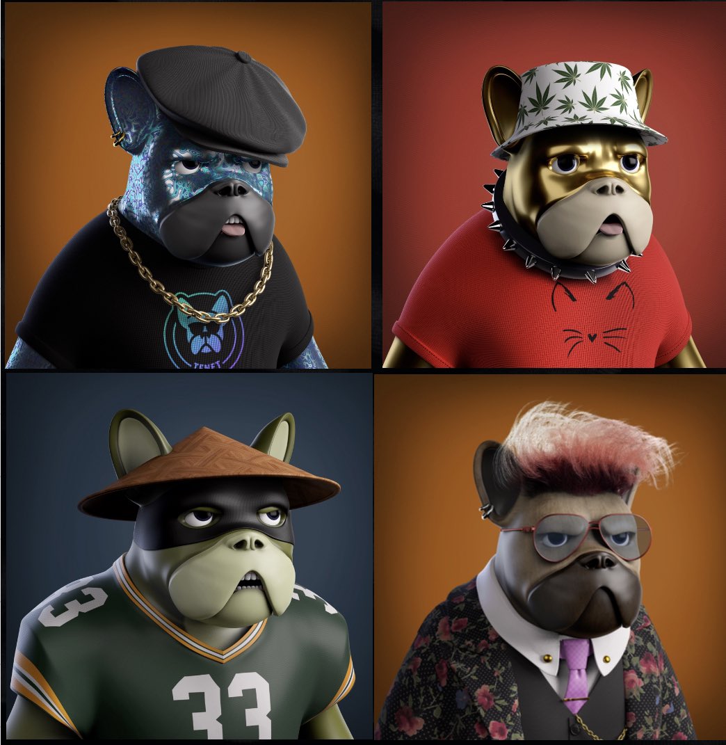 <a href="/TheFrenchiesNFT/">The Frenchies - APLHA PUGS MINT IS LIVE</a> Staking is live Passive income and amazing Art #sol #nft #Nftart #NFTCommumity