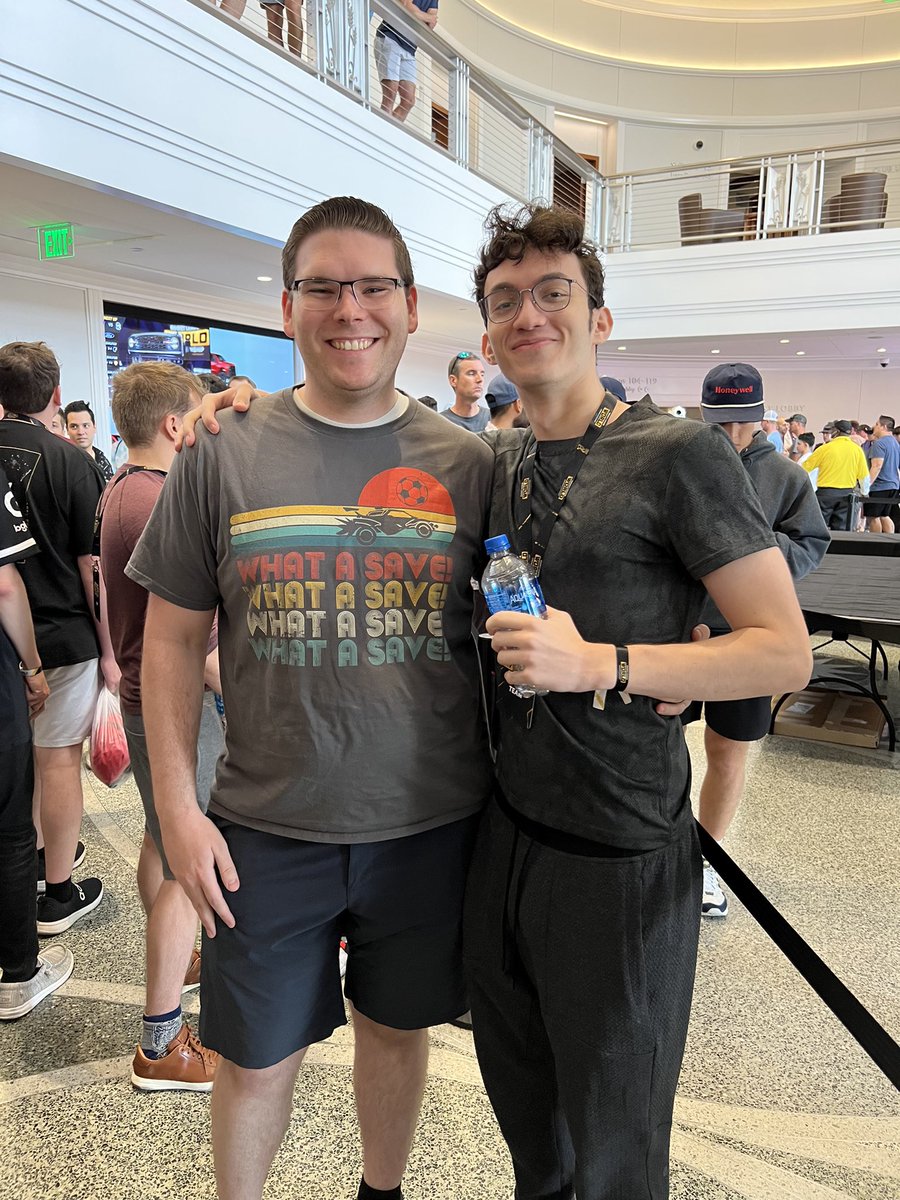 BensToaster's tweet photo. @SettledRS It was great to meet you this weekend! Did not expect that at an RLCS tournament. Hope you enjoyed the event! https://t.co/NOwPuFHvJK