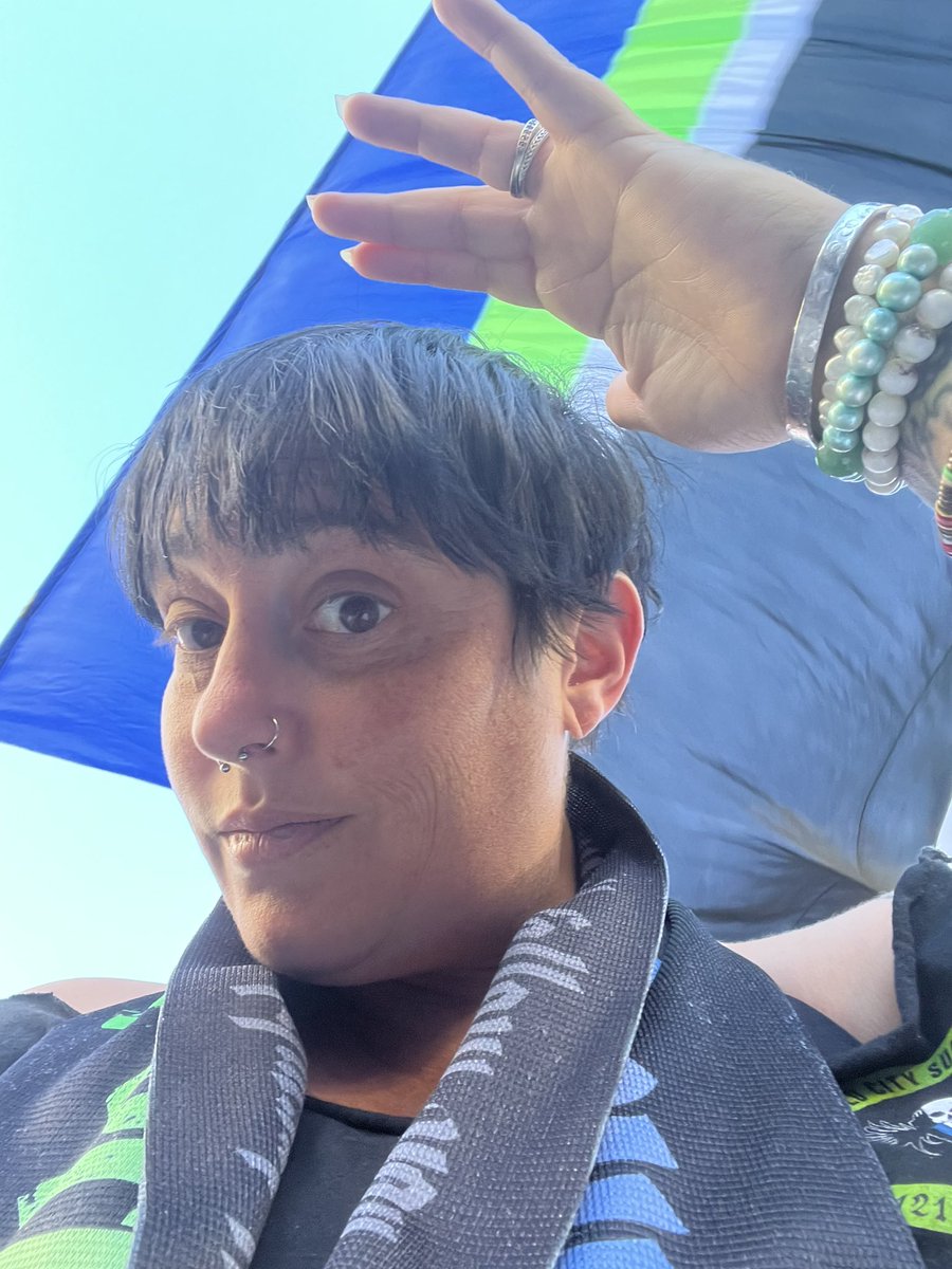 RS_Paige's tweet photo. It’s a beautiful evening to fly flags and yell loud!
#soundersmatchday #Sounders #ECS #EBFG https://t.co/KLzqZVdQST