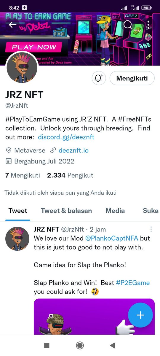 wewek86's tweet photo. @Missypromotes @gibran521292 @JrzNft Done https://t.co/41ixvAWFll