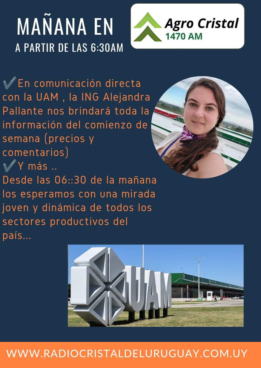 Mañana te espera #agrocristal con <a href="/EsauMaza1/">Esau Maza Cabrera</a>