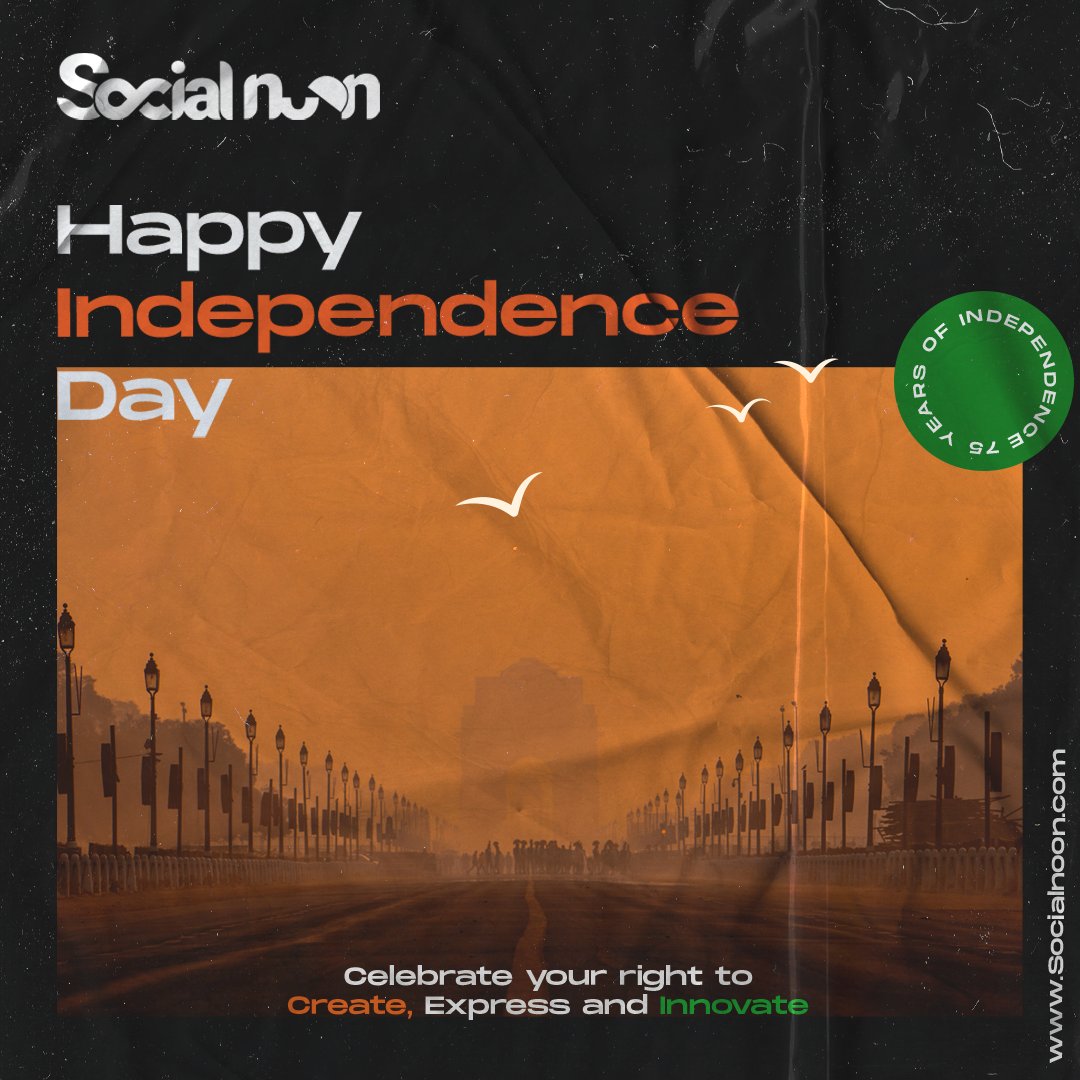 We express our love and respect for the journey that India has undertaken so far.
Happy Independence day India ❤🇮🇳

#IndependenceDay #india #75thindependenceday #HappyIndependenceDay #HarGharTiranga