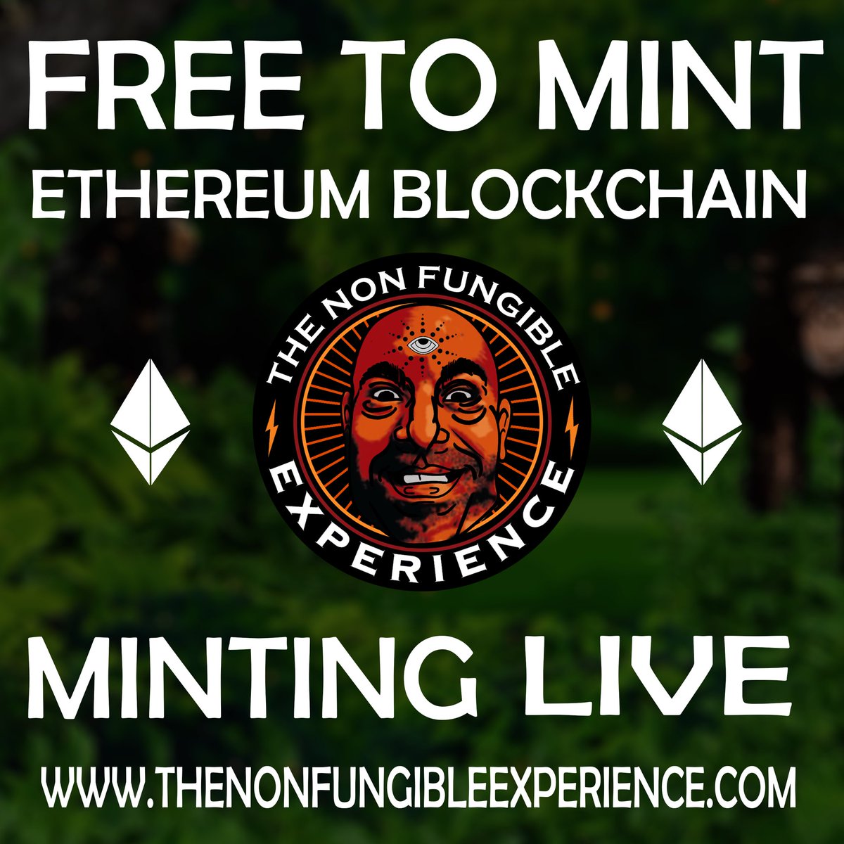 NFExperience's tweet photo. 🚨MINTING IS LIVE🚨 at 

https://t.co/Lx6Z8tsfhp

This project is 100% free to #mint so hurry up and get one of the eight possible comedian and podcasters there are available in the collection‼️ #FreeMintNFT #MintingNow #FreeMintAlert #NFTCommunity #NFTs #NFTProject #NFTdrop https://t.co/cQV7upnzHI