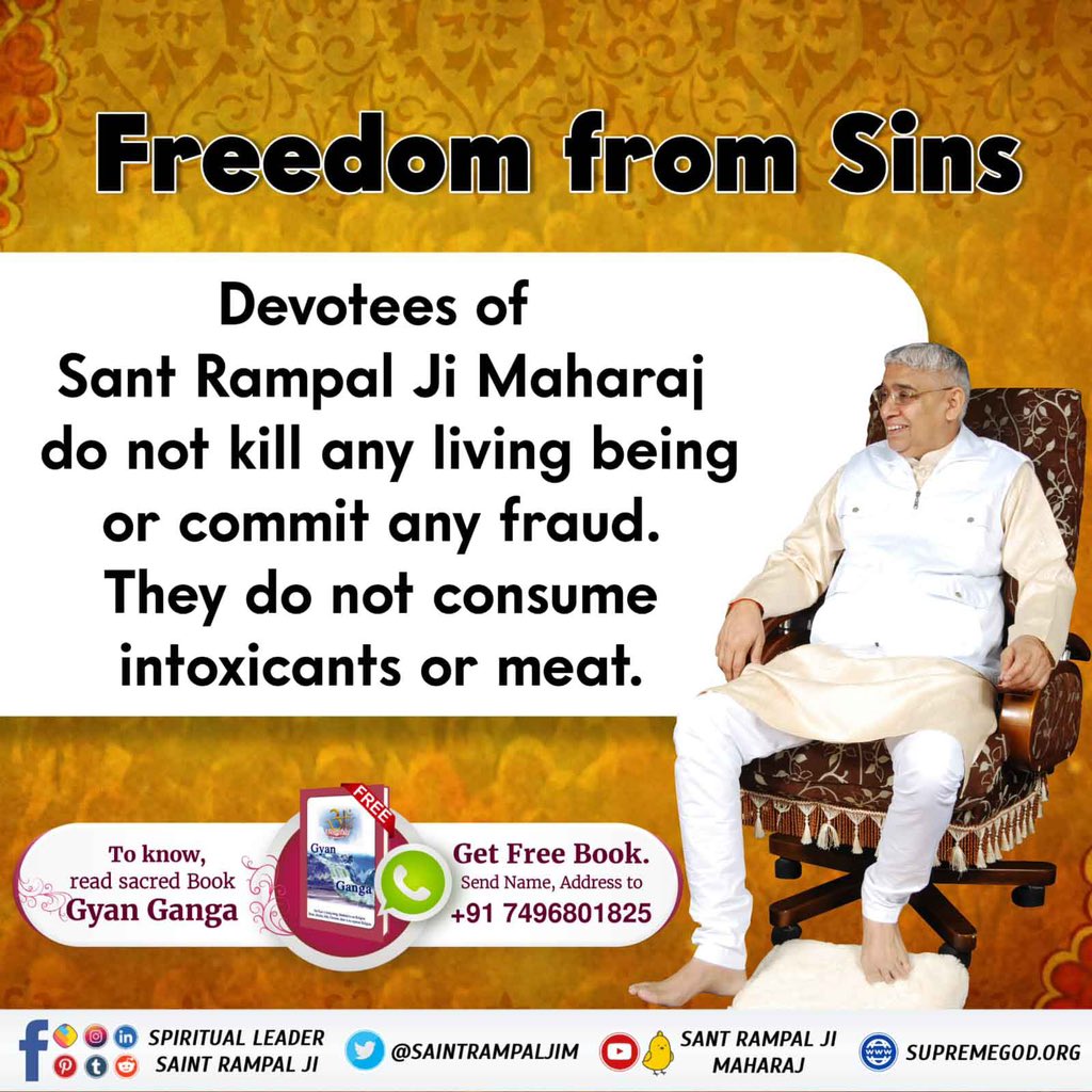 AsDass_Official's tweet photo. #FreedomFromSocialEvils
Jagatguru Tatvdarshi Sant Rampal Ji Maharaj has taken the initiative to get freedom from all evils and make India a Vishwaguru.

 Supreme Saint Rampal Ji Maharaj https://t.co/FJGmTzfqHP