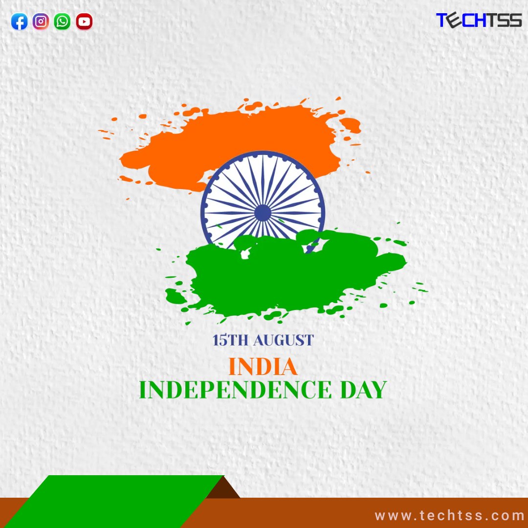 TechTss's tweet photo. The world is filled with enough violence and hatred.
Let us commit to creating a better future that is full of love, harmony, and understanding.
#TECHTSS wishes everyone in India a very 𝐇𝐚𝐩𝐩𝐲 𝐈𝐧𝐝𝐞𝐩𝐞𝐧𝐝𝐞𝐧𝐜𝐞 𝐃𝐚𝐲.
We take great pride in being Indian. https://t.co/m2CkE1cDep