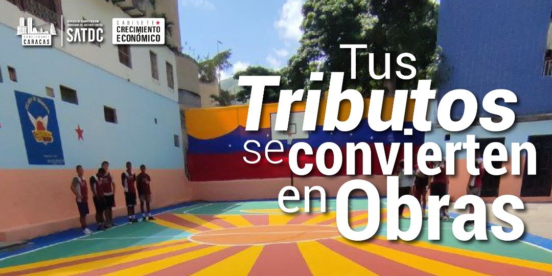 SatdcGdc's tweet photo. ¡Amigo Contribuyente!  Al cancelar tus tributos estás aportando un granito de arena para el mejoramiento de la ciudad, el dinero que se recauda se destina a obras para embellecer a Caracas #Satdc https://t.co/JmBUABEMiI