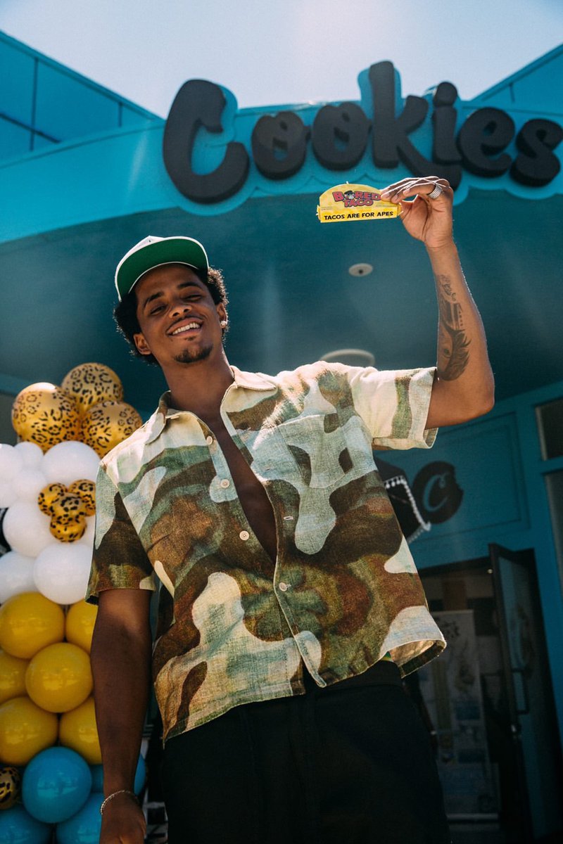 champmedici's tweet photo. We took over Cookies on Melrose thank you for coming out and supporting the brand ✅🦅@theboredtaco #ChampMedici https://t.co/2b25PpJDmx