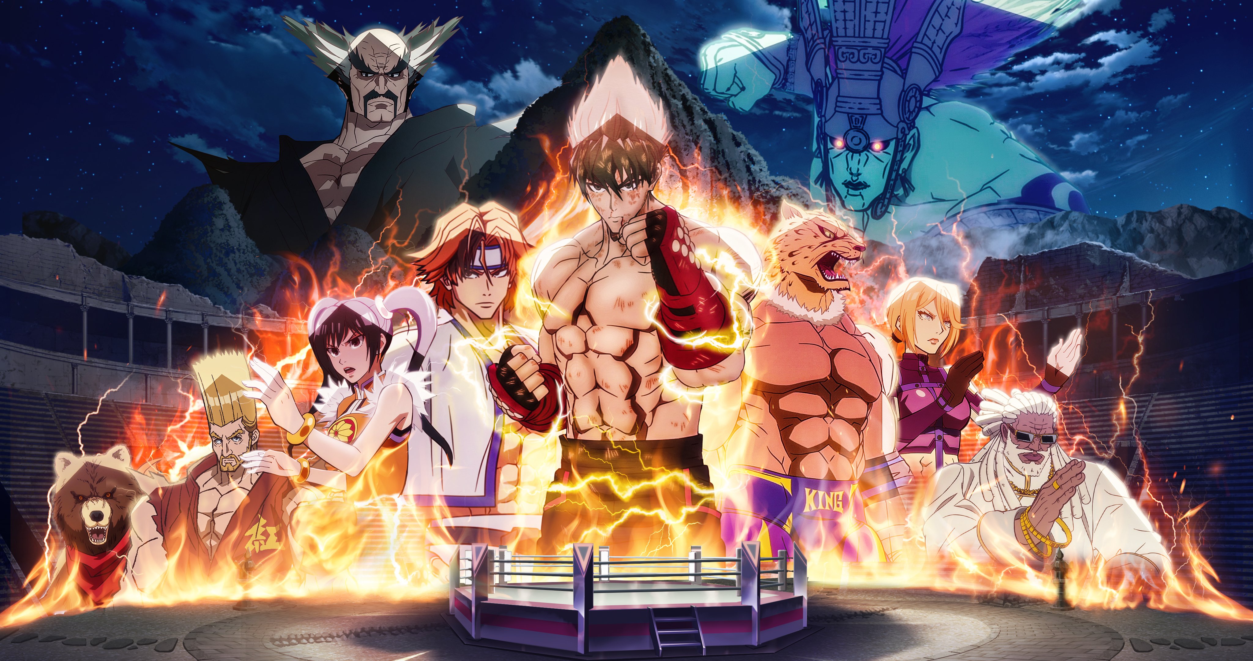 Netflix Japan ネットフリックス 配信開始 Tekken Bloodline アメリカ 人気対戦格闘ゲーム 鉄拳 がアニメ化 強大な敵に母親と家を奪われた若き格闘家 風間仁は祖父のもとで修行を積み 復讐のために立ち上がる Tekkenbloodline
