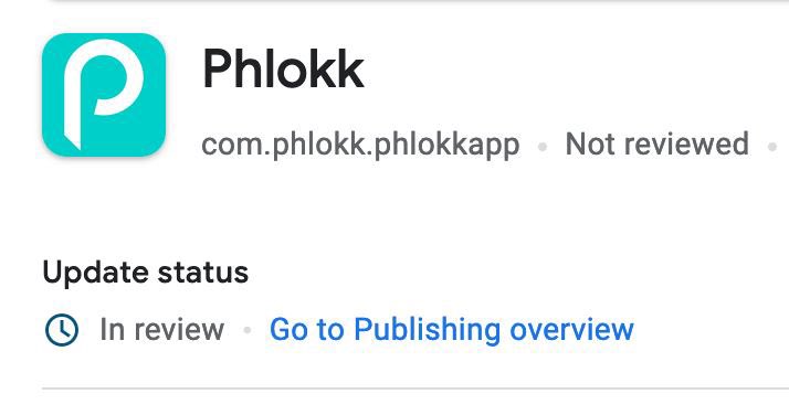 Batshit2019's tweet photo. Android folks. We don’t know why but they haven’t released it. Hopefully soon. #phlokk https://t.co/sU0AiICEEJ
