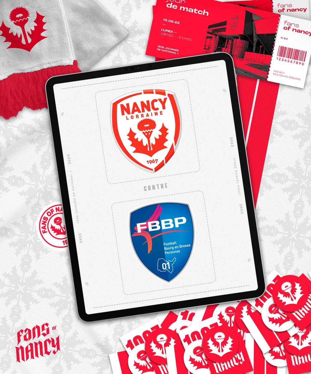 asnlfans's tweet image. 𝐉𝐎𝐔𝐑 𝐃𝐄 𝐑𝐄𝐏𝐑𝐈𝐒𝐄 ! 🔴⚪️

🕡 18h30
🆚 @FBBP01 
🛂 Abdelatif Kherradji (36 ans)
🏟 Stade Marcel Picot 
⛅️ 24°C 
📺 @CanalplusSport    

#ASNLFBBP01