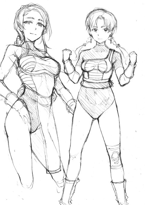 DBっぽいスーツのラクガキ等々。 