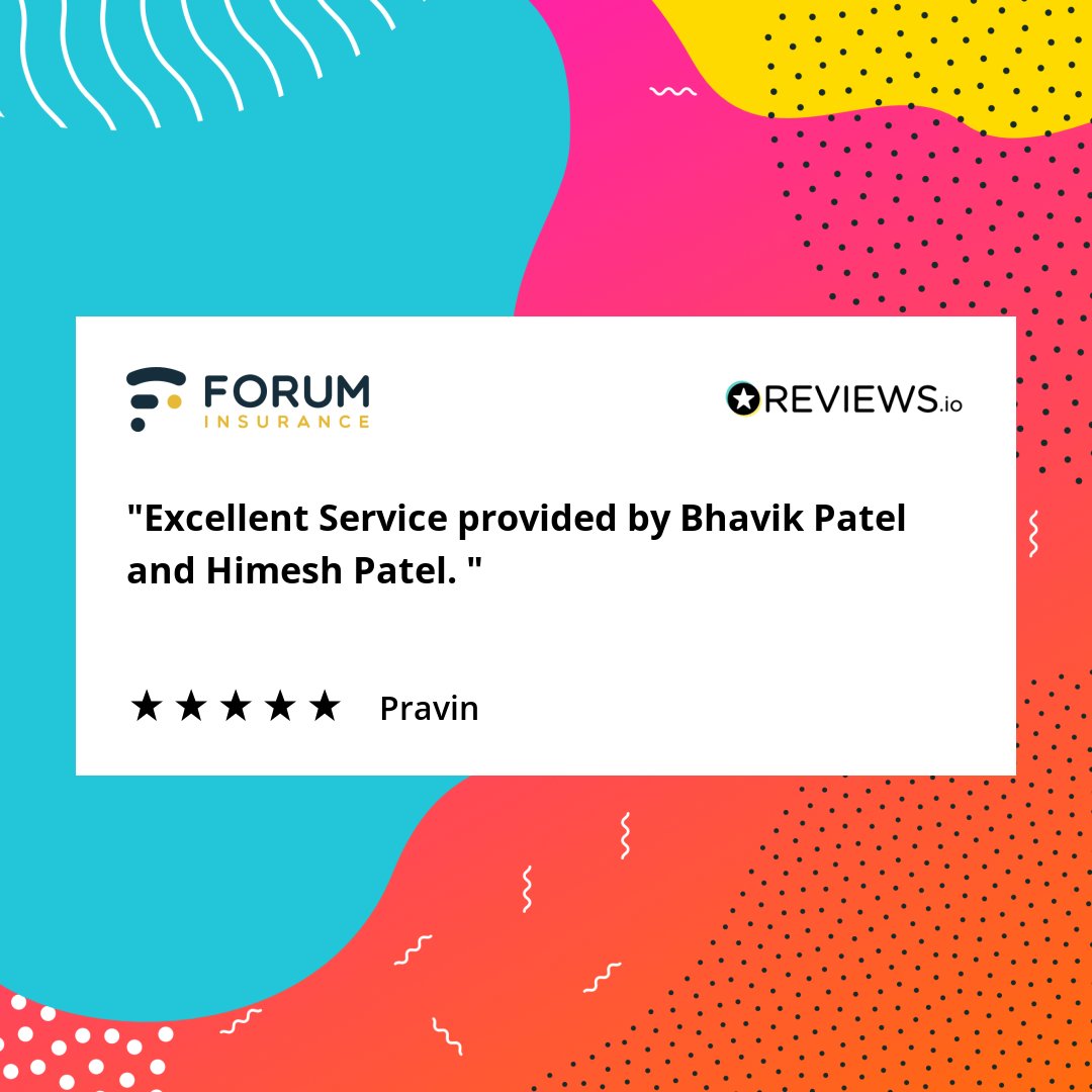 ForumInsurance's tweet photo. Have you had the opportunity to speak with Bhavik and Himesh? They use their wealth of insurance knowledge and experience to provide our clients with peace of mind
⭐⭐⭐⭐⭐
#reviews #testimonial #wearereviews #ForumInsurance https://t.co/kFSjMqIwoV