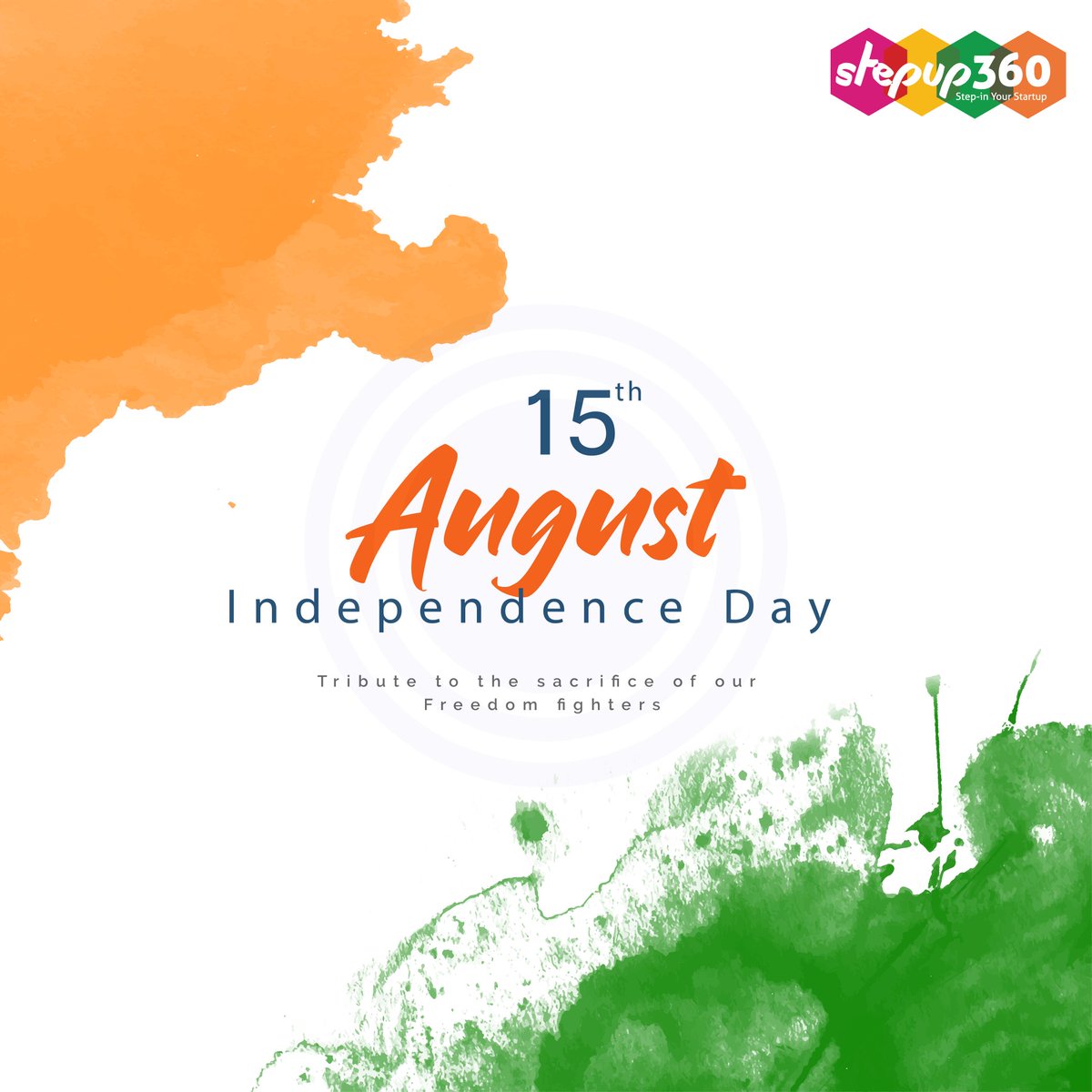 stepup360's tweet photo. On this 75th Independence Day of India, We wish you all a very 
Happy Independence Day.🇮🇳🇮🇳
JAI HIND!!! 🙏🏻
#proudtobeindian #independenceday
#independance #indian #indianflag #india #freedom #august
#happyindependenceday #jaihind #patriotic #indianarmy #celebration #tiranga https://t.co/2mU9MlF6eF