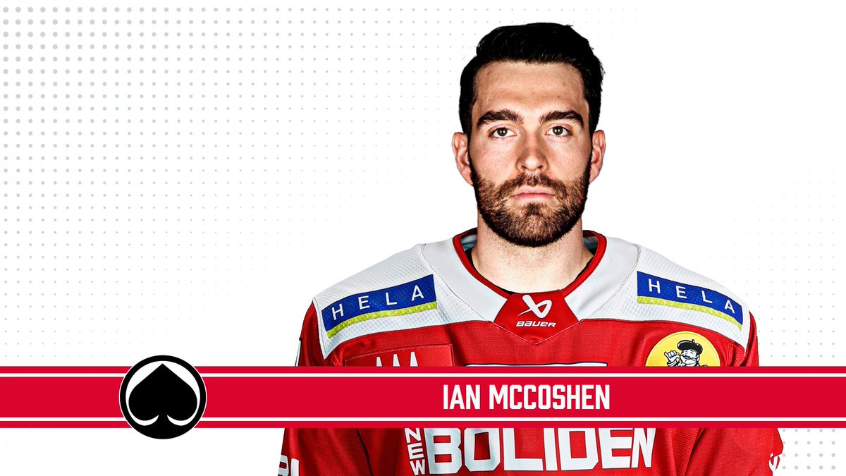 PoriAssat_EN's tweet photo. We have signed D Ian McCoshen for a one year contract!

Stats: https://t.co/HLwECCfg1E

#GoSpades #Liiga https://t.co/bUsNmrt7Zb