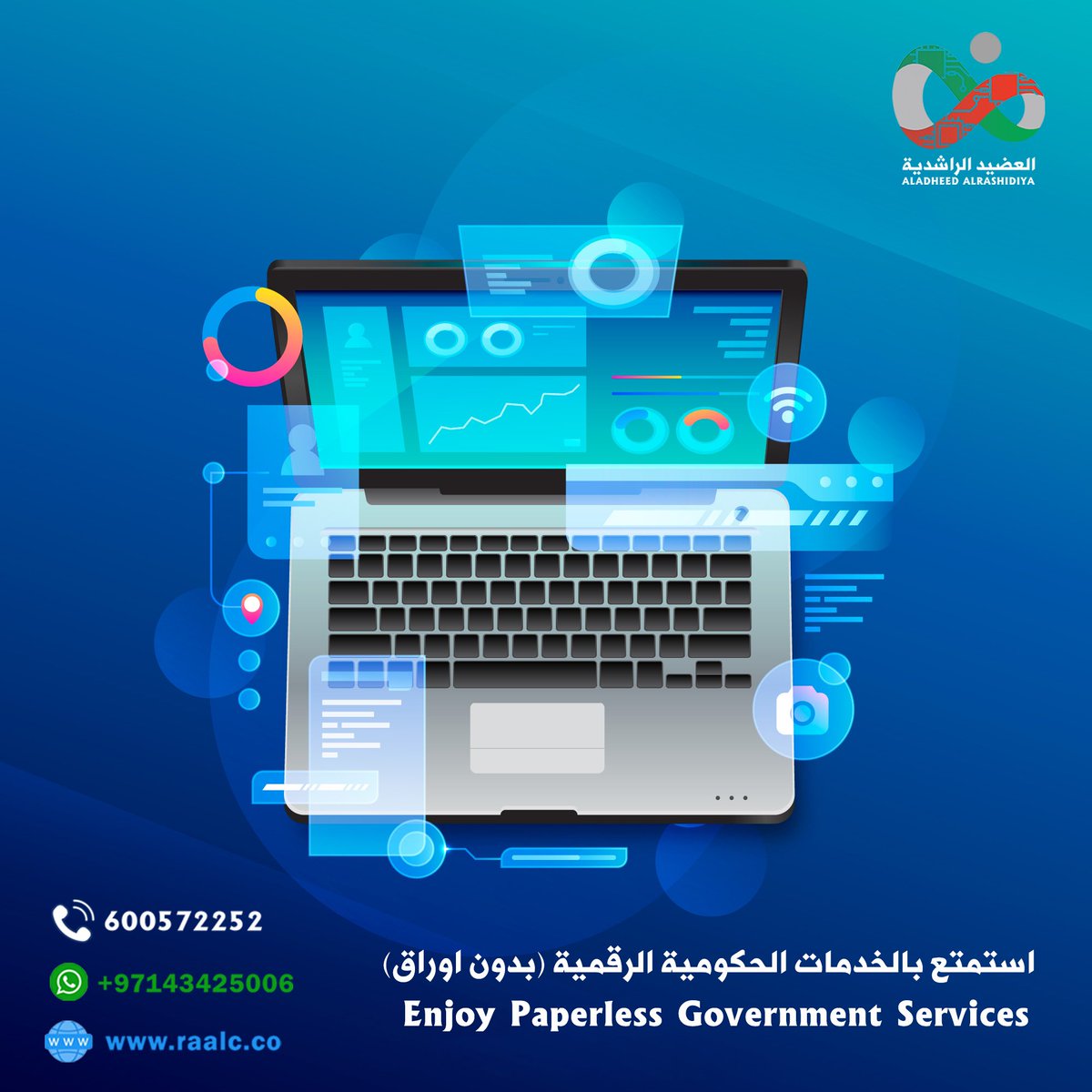AladheedA's tweet photo. RAALC Government Services
Al adheed Al rashidiya

Be Our MetaMate
1st Floor - Bin Sougat Centre - Airport Rd - Al Rashidiya - Dubai - UAE
Call 600572252
Whatsapp +97143425006
Website https://t.co/Ne0bh1ECOR https://t.co/WKMB95pj3y
